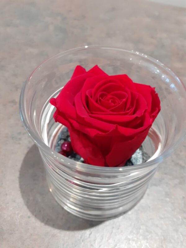 Leti-rose-fleuriste-landivisiau- Verrerie
